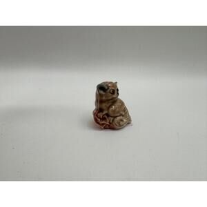 Vintage Wade Whimsies bush baby lemur animal series Red Rose Tea England